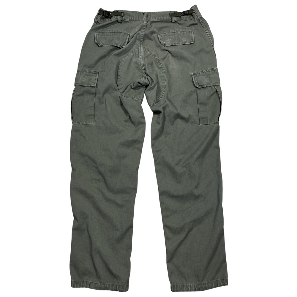 Cowtown Arizona Skateboarding Red‎ Curb Cargo Pants Mens M Military Green Grunge - Picture 2 of 10
